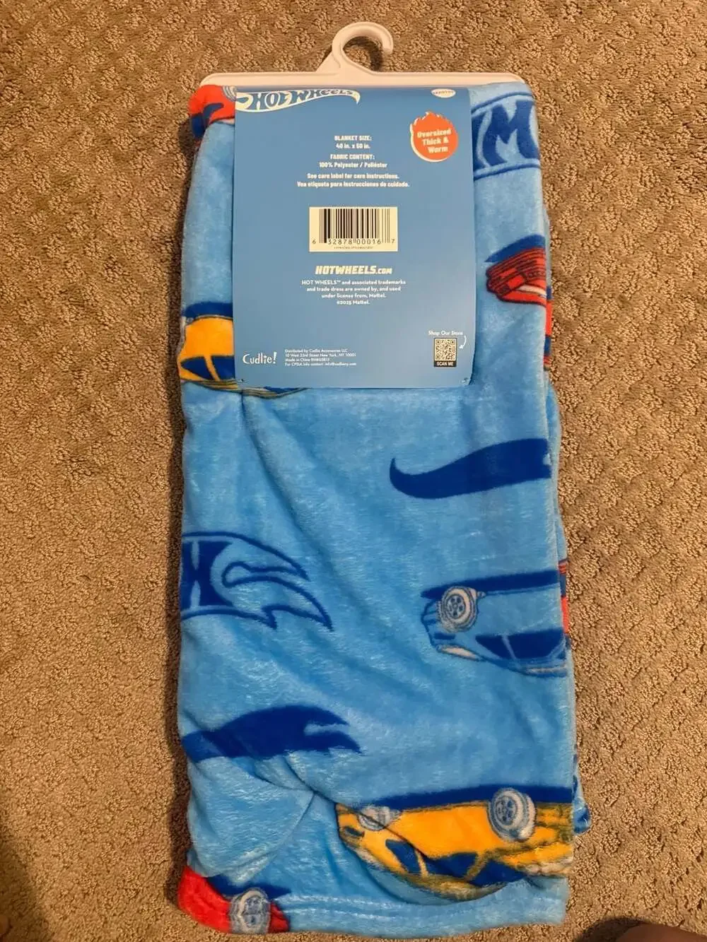 Hot wheels blanket New
